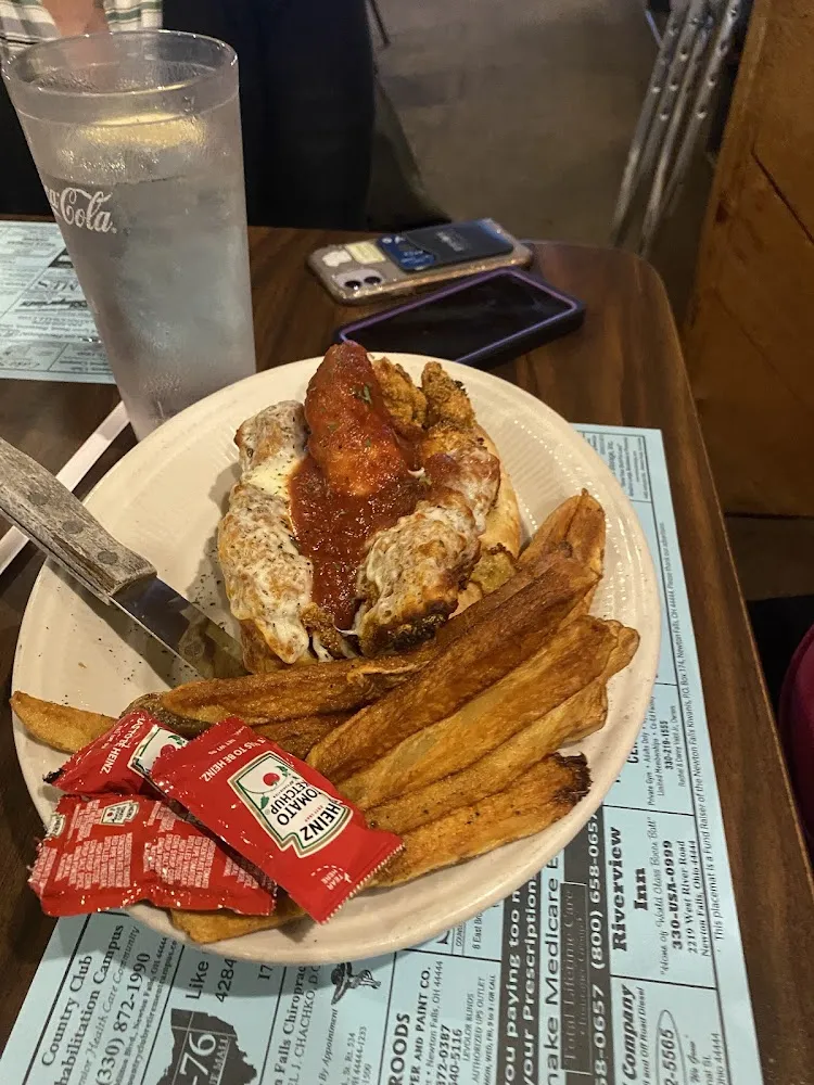 Chicken Parmesan Sandwiches