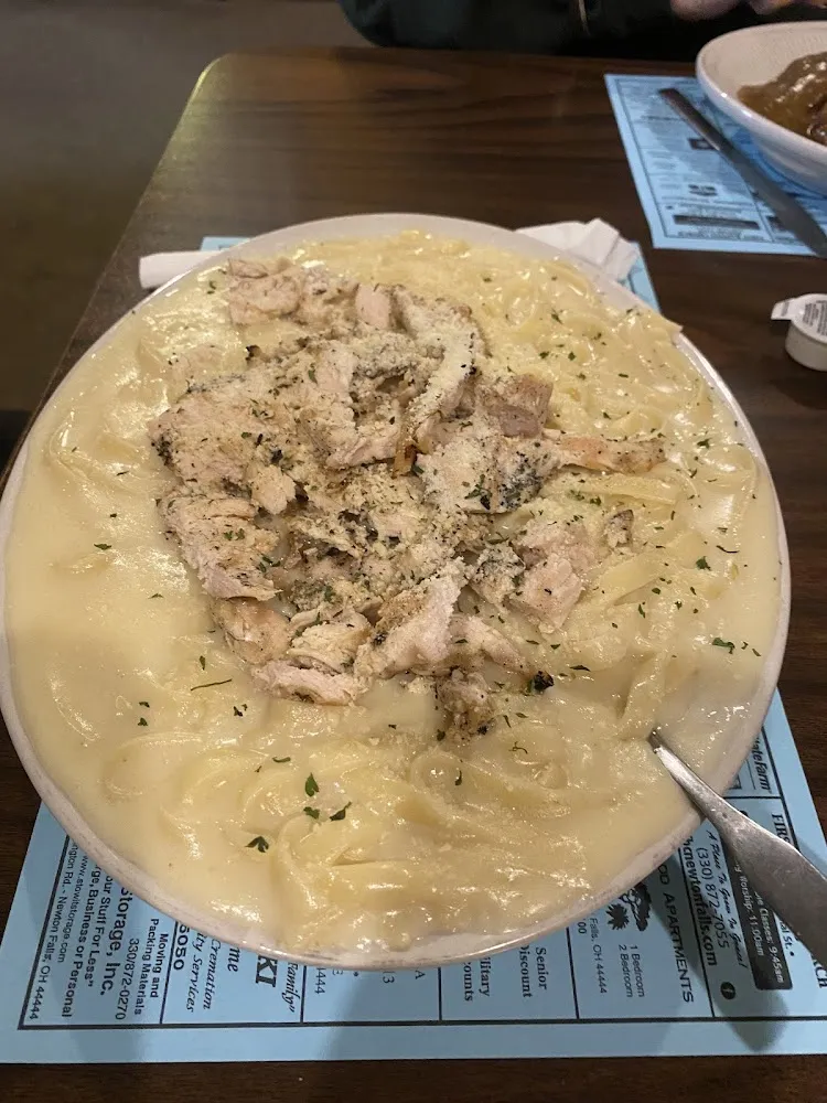 Fettuccine Alfredo with Chicken